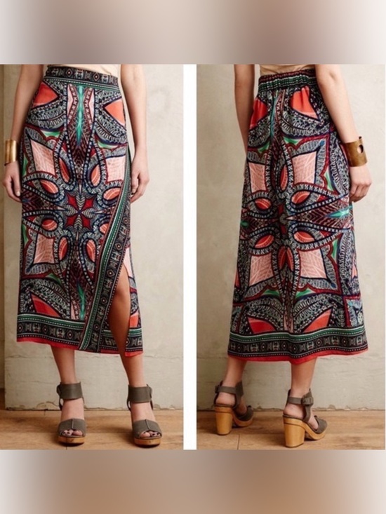 Anthropologie Dresses & Skirts - Anthropologie Maeve Silk Skirt